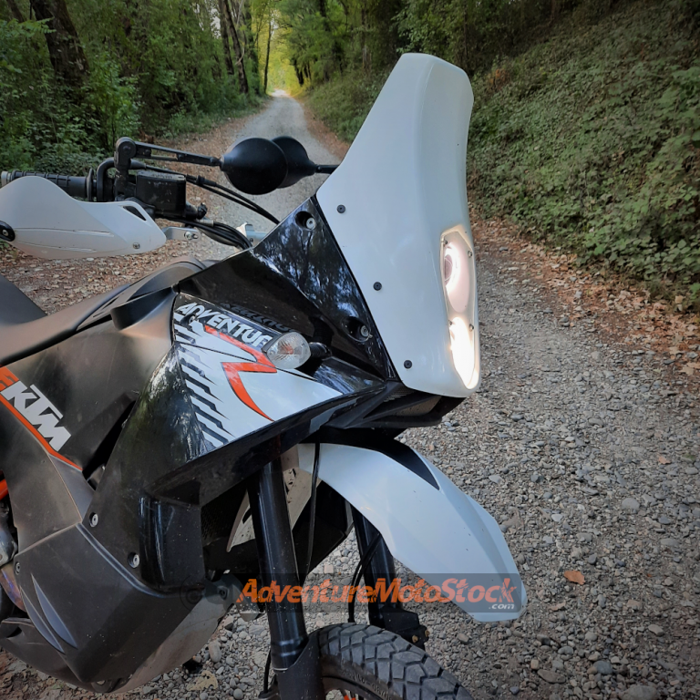 Garde-boue Avant Blanc Pour KTM MC/GS 1974-1976 - Neuf En Emballage D'origine