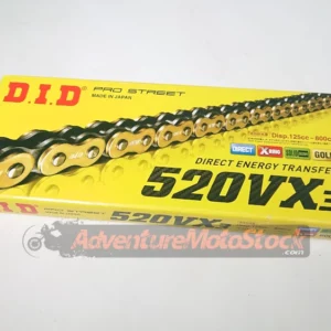 Chaîne de transmission - DID 520VX3 G&B - 114ZB