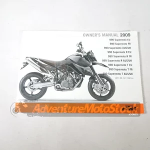 Manuel d'utilisation ( Anglais ) - KTM 990 SM / -R 2009 - 3211367EN