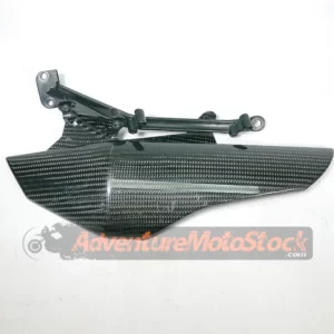 Pare-chaleur silencieux gauche en carbone - KTM 990 SMR 2010 - 61005090120 - 6260519000049