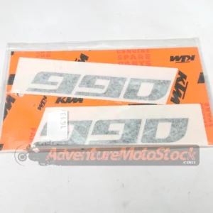 Stickers d'origine " 990 " - KTM 990 SuperDuke 2008-09 - 61008099200